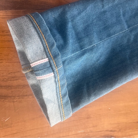 Naked & Famous Denim Light Blue Slim Jeans - Picture 5 of 6